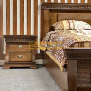 سرویس خواب دو نفره چوبی یونانی