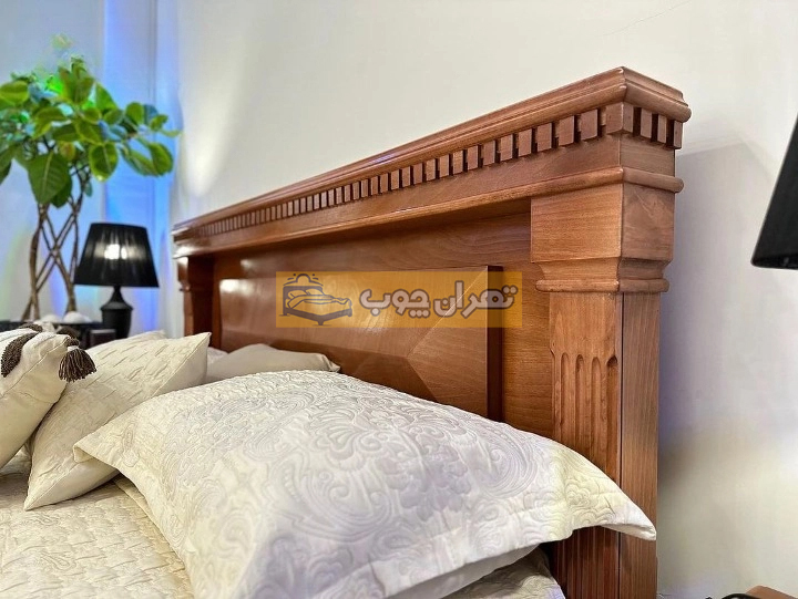 سرویس خواب دو نفره چوبی باربارا