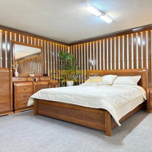 سرویس خواب دو نفره چوبی لیزا