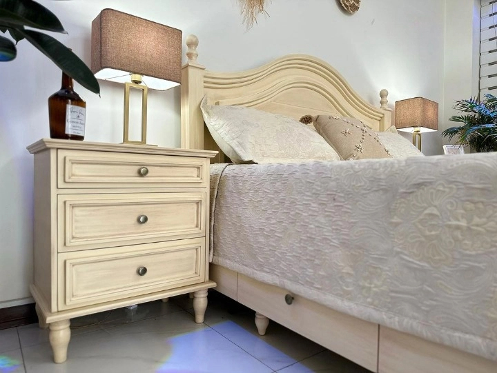 سرویس خواب دو نفره چوبی آرتمیس