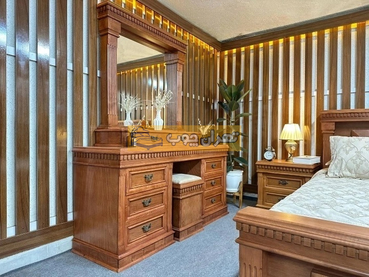 سرویس خواب دو نفره چوبی باربارا