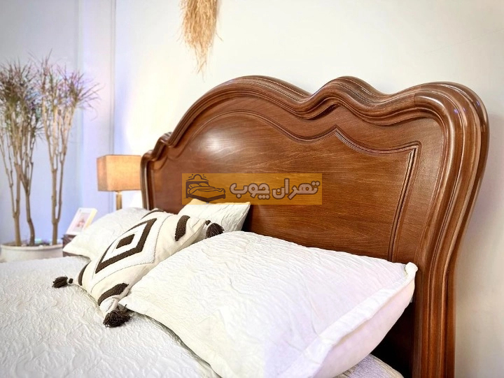 سرویس خواب دو نفره چوبی ماهلی