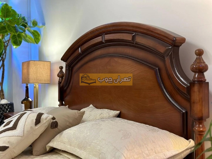 سرویس خواب دو نفره چوبی اروپایی
