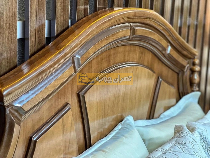 سرویس خواب دو نفره چوبی نانسی